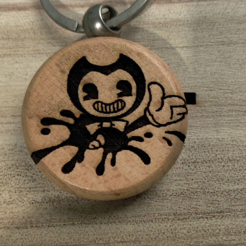 Bendy keychain